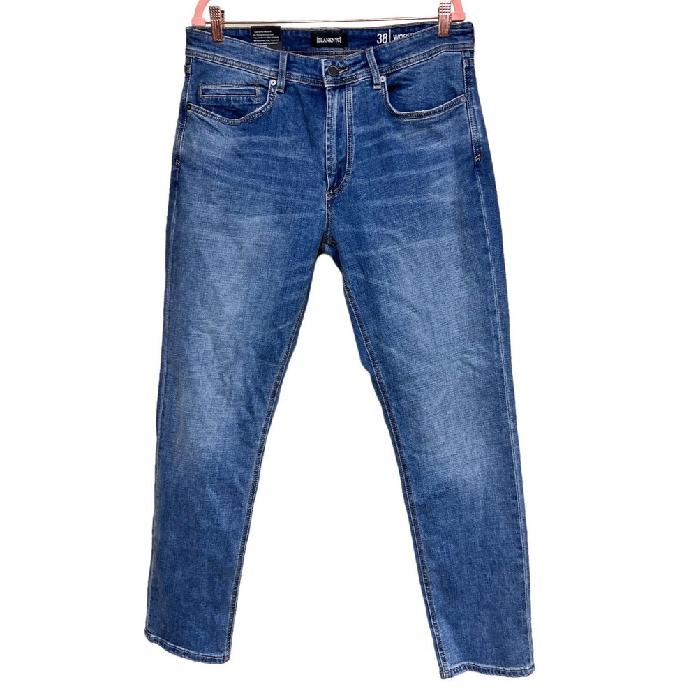 [Blank NYC] Mens Wooster Slim Fit‎ Jeans Blue 38W x 32L